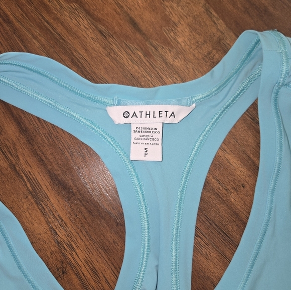 Athleta Aqua Small Athletic Tank Top - Picture 4 of 7